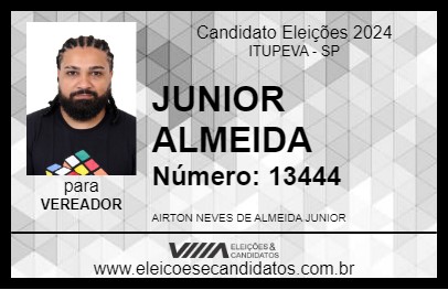 Candidato JUNIOR ALMEIDA 2024 - ITUPEVA - Eleições