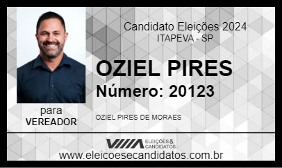 Candidato OZIEL PIRES 2024 - ITAPEVA - Eleições