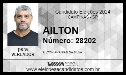 Candidato AILTON 2024 - CAMPINAS - Eleições