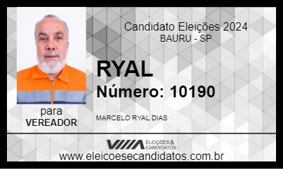 Candidato RYAL 2024 - BAURU - Eleições