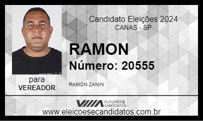 Candidato RAMON 2024 - CANAS - Eleições