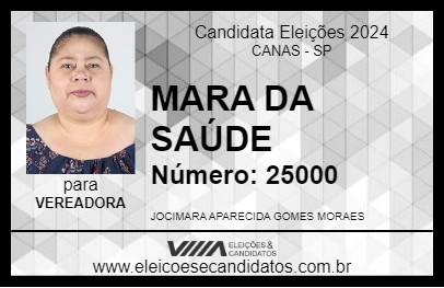 Candidato MARA 2024 - CANAS - Eleições