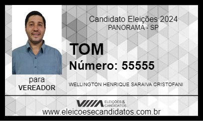 Candidato TOM 2024 - PANORAMA - Eleições