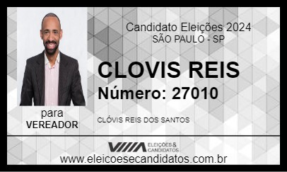 Candidato CLOVIS REIS 2024 - SÃO PAULO - Eleições