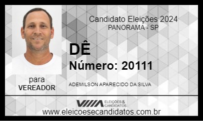 Candidato DÊ 2024 - PANORAMA - Eleições