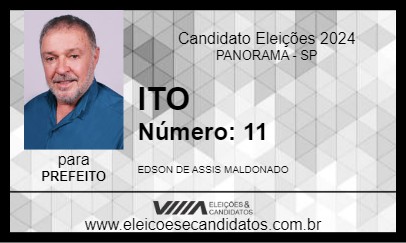 Candidato ITO 2024 - PANORAMA - Eleições