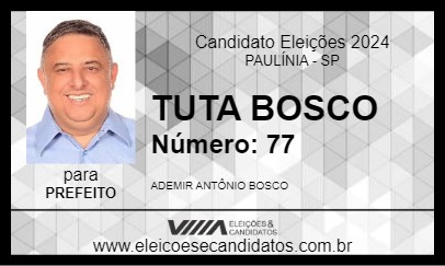 Candidato TUTA BOSCO 2024 - PAULÍNIA - Eleições