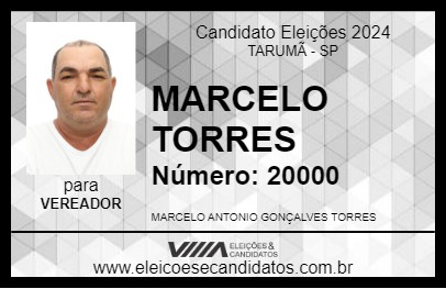 Candidato MARCELO TORRES 2024 - TARUMÃ - Eleições