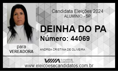 Candidato DEINHA DO PA 2024 - ALUMÍNIO - Eleições