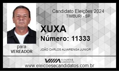 Candidato XUXA 2024 - TIMBURI - Eleições