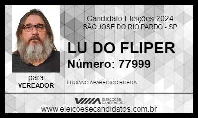 Candidato LU DO FLIPER 2024 - SÃO JOSÉ DO RIO PARDO - Eleições