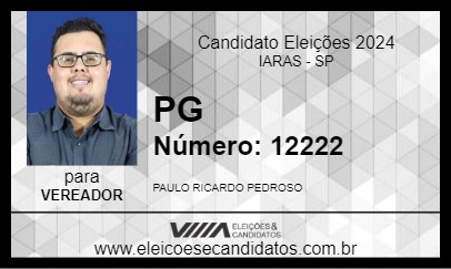 Candidato PG 2024 - IARAS - Eleições