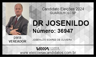 Candidato DR JOSENILDO 2024 - GUARULHOS - Eleições