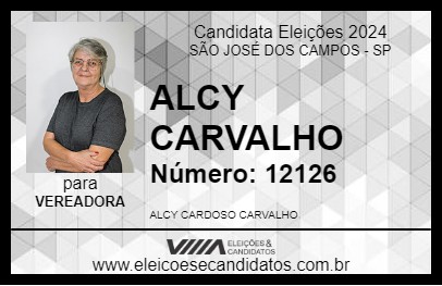 Candidato ALCY CARVALHO 2024 - SÃO JOSÉ DOS CAMPOS - Eleições