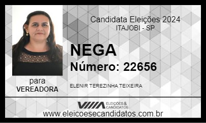 Candidato NEGA 2024 - ITAJOBI - Eleições