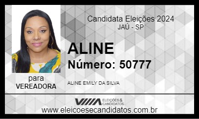 Candidato ALINE 2024 - JAÚ - Eleições