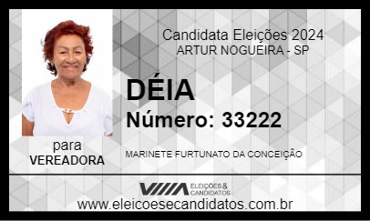 Candidato DÉIA 2024 - ARTUR NOGUEIRA - Eleições