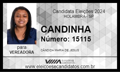 Candidato CANDINHA 2024 - HOLAMBRA - Eleições