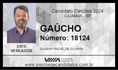 Candidato GAÚCHO 2024 - CAJAMAR - Eleições