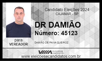 Candidato DR DAMIÃO 2024 - CAJAMAR - Eleições