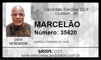 Candidato MARCELÃO 2024 - CAJAMAR - Eleições