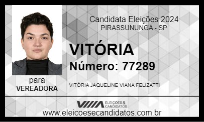 Candidato VITÓRIA 2024 - PIRASSUNUNGA - Eleições