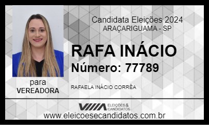 Candidato RAFA INÁCIO 2024 - ARAÇARIGUAMA - Eleições