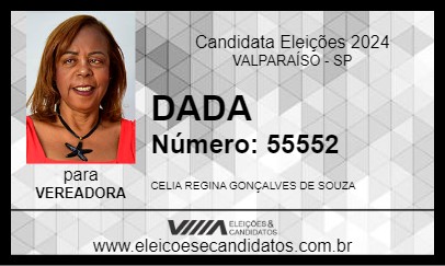 Candidato DADA 2024 - VALPARAÍSO - Eleições