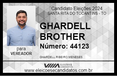 Candidato GHARDELL BROTHER 2024 - SANTA RITA DO TOCANTINS - Eleições