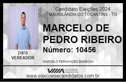 Candidato MARCELO DO PEDRO RIBEIRO 2024 - MAURILÂNDIA DO TOCANTINS - Eleições