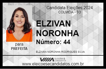 Candidato ELZIVAN NORONHA 2024 - COLMÉIA - Eleições