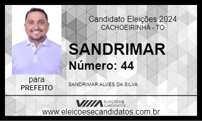 Candidato SANDRIMAR 2024 - CACHOEIRINHA - Eleições