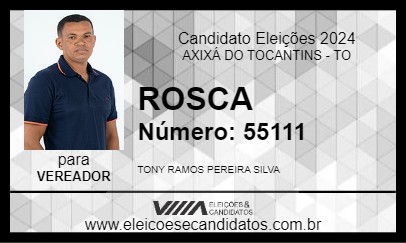 Candidato ROSCA 2024 - AXIXÁ DO TOCANTINS - Eleições