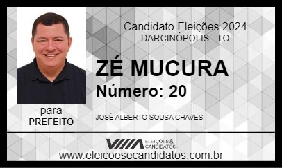 Candidato ZÉ MUCURA 2024 - DARCINÓPOLIS - Eleições