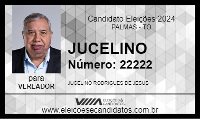 Candidato JUCELINO 2024 - PALMAS - Eleições