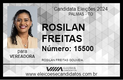 Candidato ROSILAN FREITAS 2024 - PALMAS - Eleições