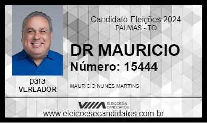 Candidato DR MAURICIO 2024 - PALMAS - Eleições