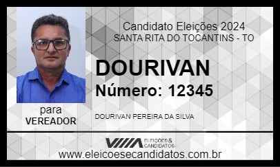 Candidato DOURIVAN 2024 - SANTA RITA DO TOCANTINS - Eleições