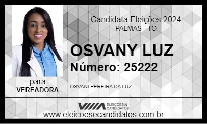 Candidato OSVANY LUZ 2024 - PALMAS - Eleições