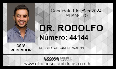 Candidato DR. RODOLFO 2024 - PALMAS - Eleições