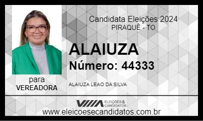 Candidato ALAIUZA 2024 - PIRAQUÊ - Eleições