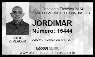 Candidato JORDIMAR 2024 - SÃO SEBASTIÃO DO TOCANTINS - Eleições