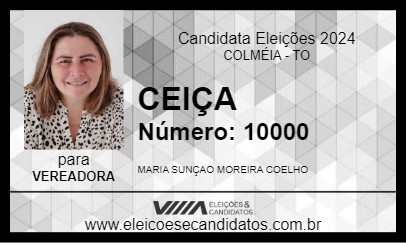 Candidato CEIÇA 2024 - COLMÉIA - Eleições