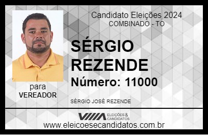 Candidato SÉRGIO REZENDE 2024 - COMBINADO - Eleições