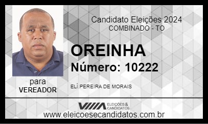 Candidato OREINHA 2024 - COMBINADO - Eleições