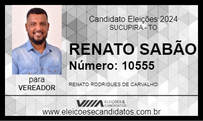 Candidato RENATO SABÃO 2024 - SUCUPIRA - Eleições