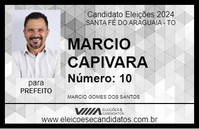 Candidato MARCIO CAPIVARA 2024 - SANTA FÉ DO ARAGUAIA - Eleições