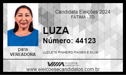 Candidato LUZA 2024 - FÁTIMA - Eleições