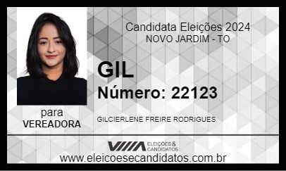 Candidato GIL 2024 - NOVO JARDIM - Eleições