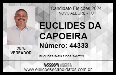 Candidato EUCLIDES DA CAPOEIRA 2024 - NOVO ALEGRE - Eleições